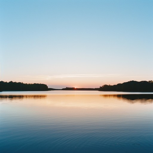 This track encapsulates the essence of a peaceful evening beside a calm lake. Gentle acoustic guitar melodies blend with serene harmonic shifts to create a tranquil and reflective atmosphere. Perfect for winding down and embracing a moment of calm and introspection