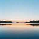 calming, reflective music suitable for relaxing by the lake