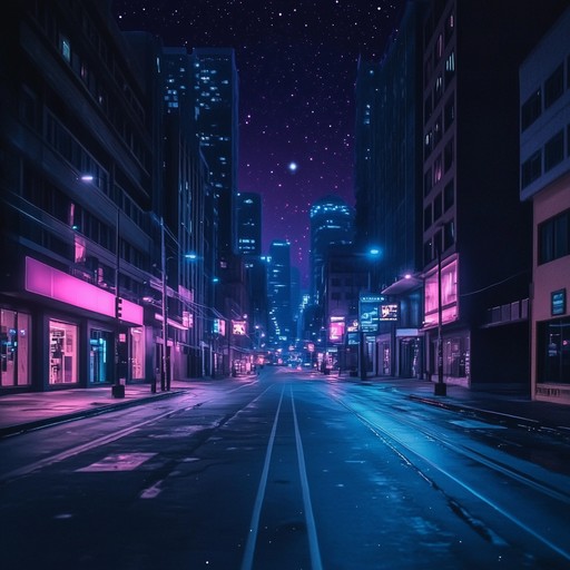 An instrumental track blending smooth trip hop beats with ambient textures, evoking the serene atmosphere of a quiet city under starlight. Gentle rhythms and mellow melodies create a soothing soundscape perfect for relaxation and introspection.