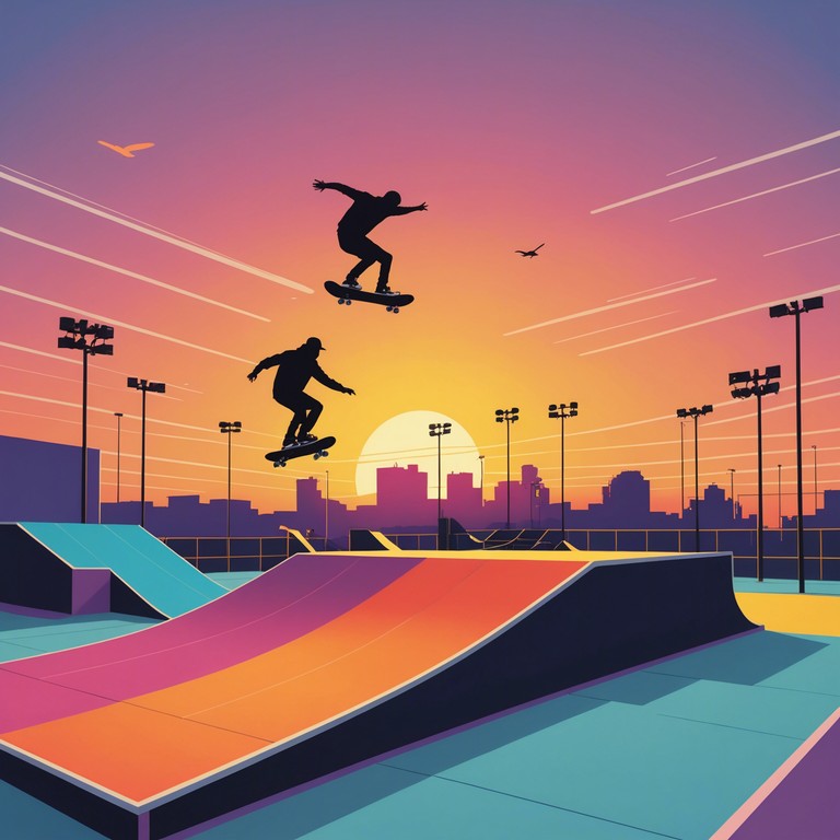 Designed as a tribute to the spirited dynamics of the skate parks, this alternative track version turns up the aggression with even louder guitars and faster beats, reflecting the thrill of pulling off daring skate tricks.