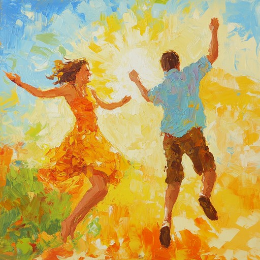 This lively piece brings sunshine and energy through a whimsical, unpredictable melody, perfect for evoking a sense of childlike wonder and delight. With each twist and turn, it captures the feeling of dancing under a radiant sun.