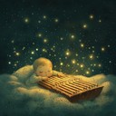 a calming kalimba lullaby celebrating peace, joy, and sleep