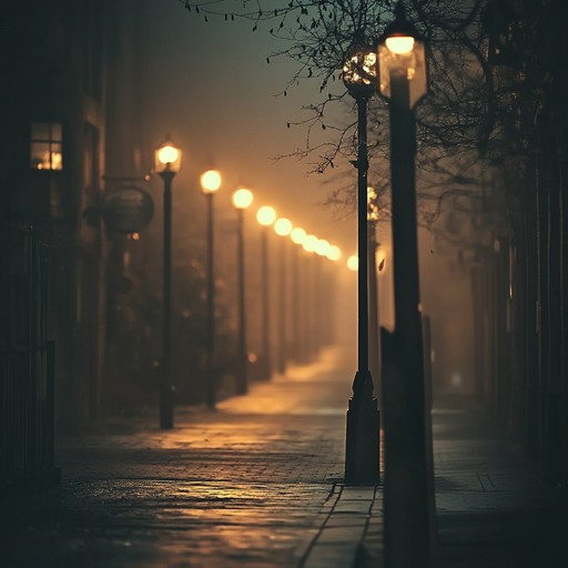 An instrumental journey through quiet city streets after dark, combining soft synth layers with ambient urban sounds. The track creates a contemplative atmosphere that captures the tranquility and mystery of nighttime in the city.