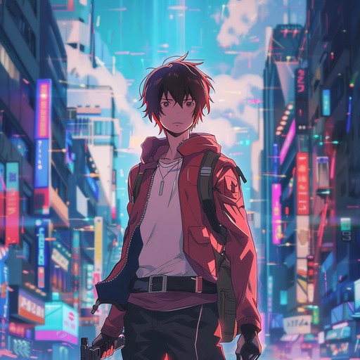 A high energy track that combines heroic melodies with playful and uplifting harmonies, crafted to enhance anime sequences. Ideal for action packed moments and character triumphs.