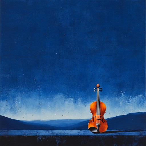 In this soundscape dominated by a lone violin, each note explores the tension of encroaching darkness, mimicking the call of an echo that bounces through a cavernous, fog laden landscape. It's a melody that wraps around the soul, both haunting and forewarning, a soundtrack for wandering through misty realms without a guide.