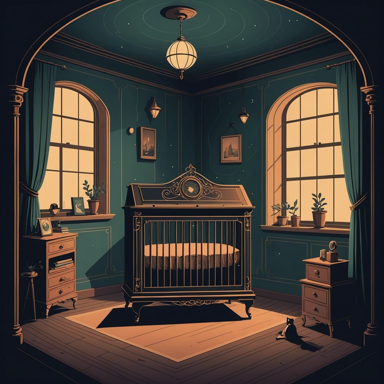 This instrumental track blends the innocence of a nursery rhyme with a distinctly haunting atmosphere, creating a surreal, unsettling audio experience. A music box plays the deceptively simple melody that twists into chilling harmonies and ghostly echoes, perfect for a dark fantasy or horror themed ambiance.