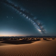 mysterious melody under the starlit sky