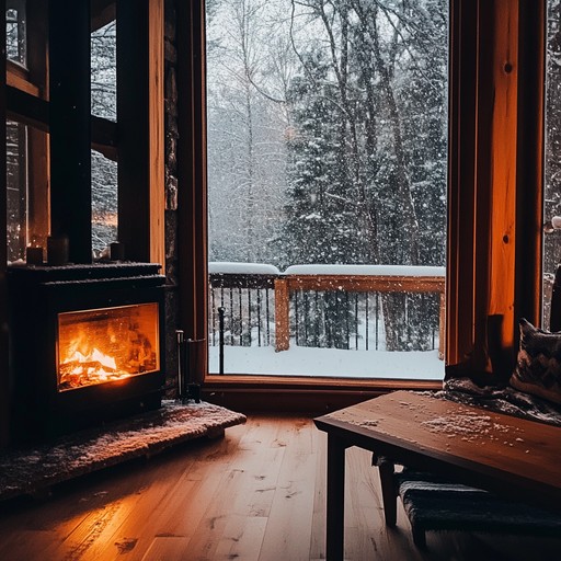 Imagine a picturesque scene of gently falling snowflakes on a silent, glowing christmas eve. The music captures the essence of a peaceful winter's night with delicate melodies echoing through the crisp air. Each note recreates the tender touch of snowflakes against the windowsill, inviting warmth and nostalgia during the holiday season.