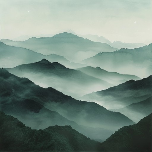 This piece captures the essence of a foggy mountain morning, where the soft thump of a distant drum blends with the ethereal tones of a legato cello. The music slowly builds in complexity, mimicking the rising mist at dawn, providing a sensory blend of calm and awakening.