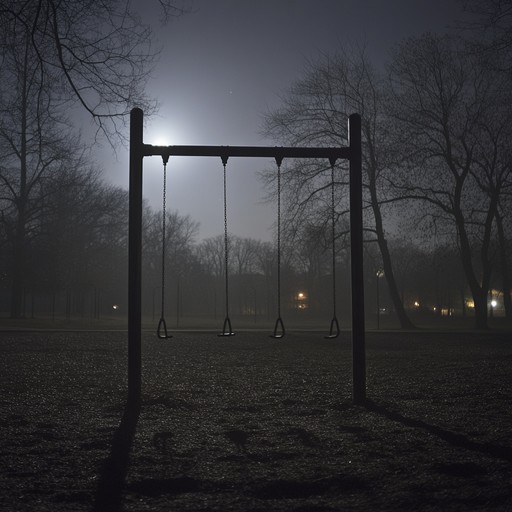 Imagine a haunted playground at dusk, where the swings creak under an invisible breeze and ghostly children’s laughter echoes softly. The melody is whimsical yet eerie, weaving through the night air like a ghostly waltz, invoking feelings of both wonder and unease. Perfect for creating an unsettling yet enchanting atmosphere.