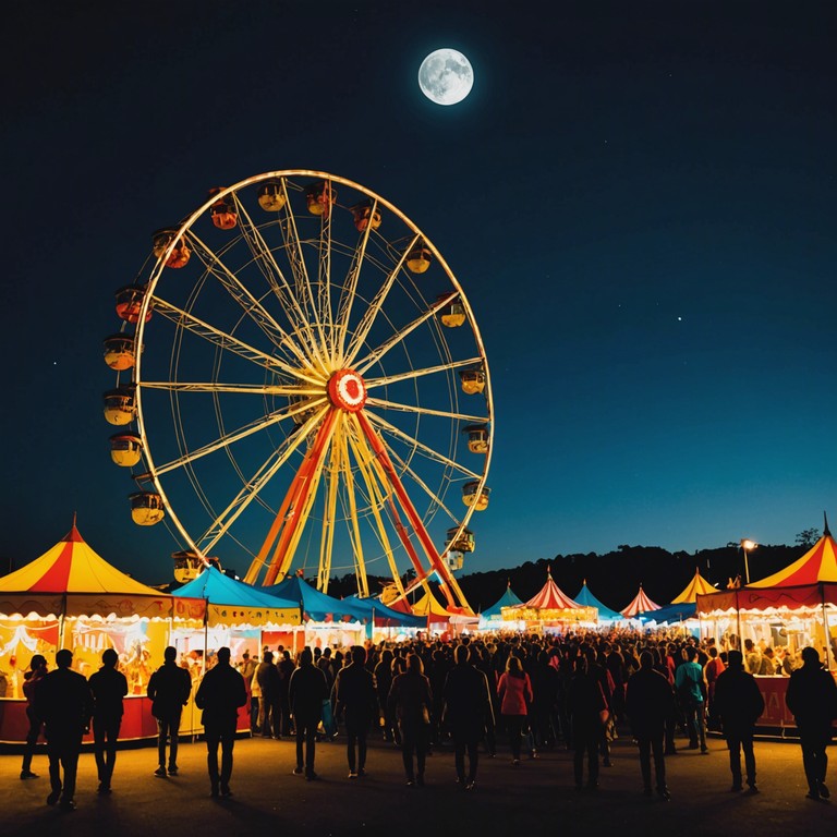 This track embodies the spirit of a moonlit carnival, where rhythmic drums lead a dance of freedom and celebration. Reflecting the jubilant mood of emancipation, the music swirls with energetic beats and festive vibes, capturing the essence of a community’s triumph and joyous gatherings under the starry sky.