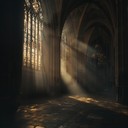 ancient cathedrals filled with dark, ghostly whispers and melodies.