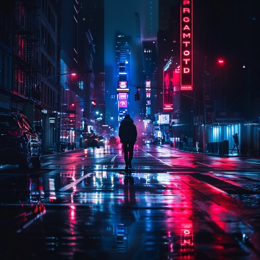 Explore melancholic vibes of a lonely drum and bass track, where haunting rhythms and deep basslines echo through the empty streets of a desolate urban landscape. Dreamy synth pads add layers of solitude, creating an atmosphere of introspection and nostalgia.