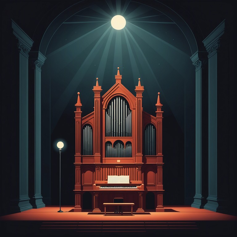 An instrumental piece charged with emotional weight and a narrative of freedom overcoming constraints, performed solely with a pipe organ, enhancing the depth and power of the liberation theme