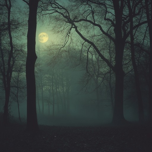 Picture yourself lost in a magical woodland under the full moon, where ethereal melodies play softly in the background. The seamless blend of acoustic guitar and eerie tones creates a hauntingly beautiful tapestry of sound that transports listeners to a place of mystical wonder and melancholic serenity