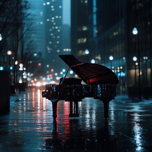 An instrumental piece where serene piano melodies meet the urban street sounds. The smooth, chill out atmosphere is enhanced by ambient city noises, balancing between relaxation and gritty edge.