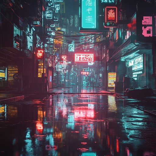 Transport yourself to a futuristic city bathed in neon lights, where ethereal synths and ambient techno rhythms evoke a dreamlike state. Perfect for introspection and surreal exploration.