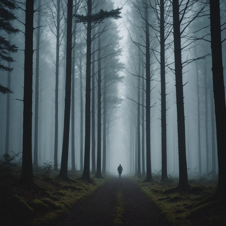 This track is a deep, contemplative journey into solitude and reflection, crafted through the stark sounds of minimal electronic instruments. The music serves as a backdrop for those seeking a moment of escape into their own thoughts, enveloping the listener in the beauty of melancholic electronic soundscapes.