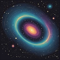 journey through abstract, pulsating beats of space.
