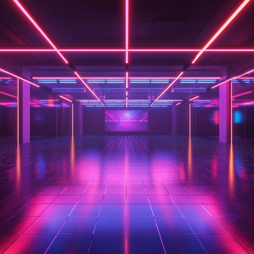 Blending the iconic rhythms of new jack swing with futuristic synth textures creates an exhilarating dance track filled with vibrant energy and groovy beats.