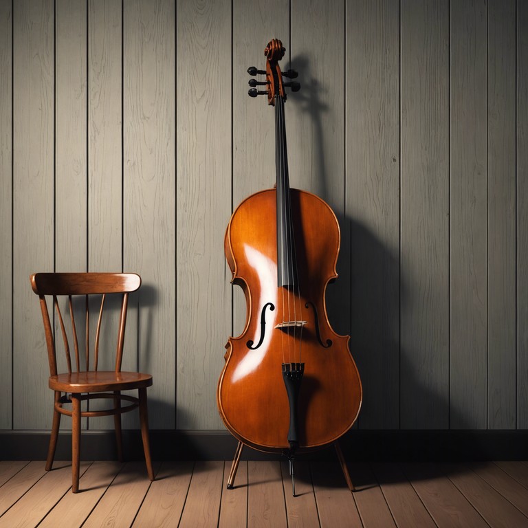 A single cello plays in an echo filled room, the notes slowly unfolding to reveal layers of deep emotional complexity and a touch of the eeriness of solitude. This piece personifies a journey through the thoughts of someone wrestling with their shadows on a quiet, reflective night.