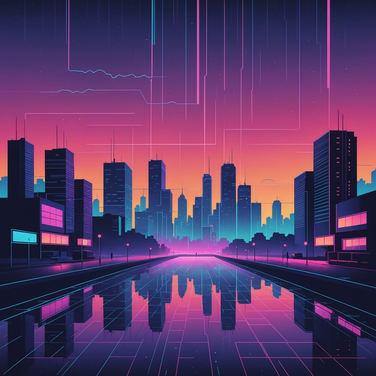 A track that envelops the listener in a seductive dance of rainy melodies and distant city noises, capturing the essence of a neon lit metropolis at midnight. Experience a serene journey through a soundscape that blends organic jazz elements with futuristic, cyberpunk vibes