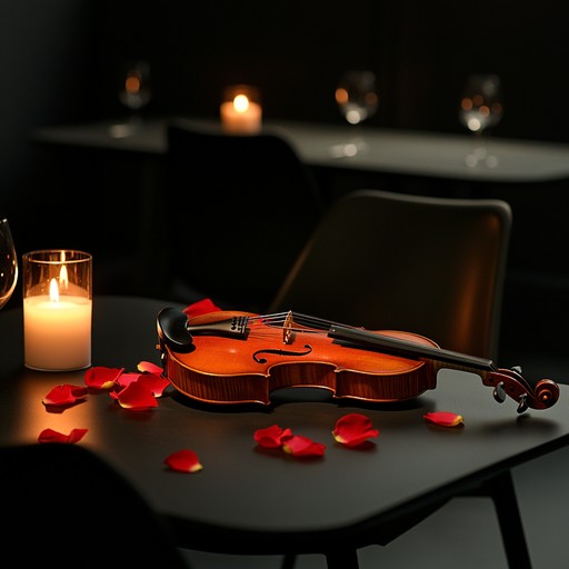 A tense, passionate instrumental piece using the violin to convey a complex romantic narrative, full of longing and forbidden love. The music captures the intensity of unspoken emotions and the thrill of secret encounters, blending classical romance with modern tension.