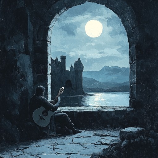 This song transports listeners to the haunting world of melancholic troubadours through the wistful strumming of a lute. With its evocative melody and deeply emotional undertones, it conjures images of ancient castles and unrequited love, setting a mood of longing and nostalgia. The intricate lute work, infused with sincerity and sorrow, encases the piece in a rich historical ambiance reminiscent of medieval courts and forgotten romances.