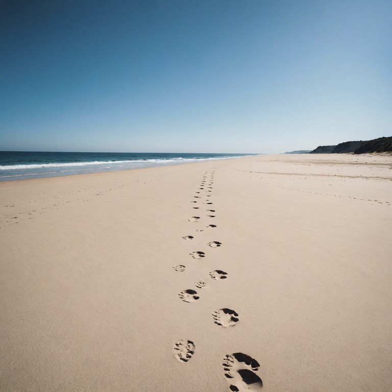 A musical embodiment of the perfect sunny day at the beach, where the gentle breeze and the warmth of the sun provide a blissful and relaxing atmosphere, enriched by a lively electronic rhythm.