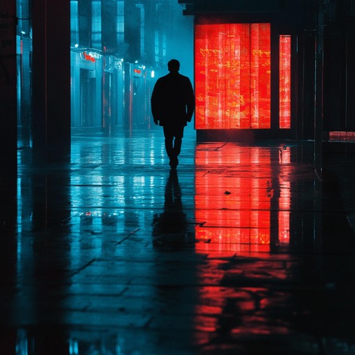 Traverse through a futuristic city bathed in neon lights, where haunting synths portray the inner loneliness of urban solitude. The dynamic beat contrasts the introspective melody, building into an emotional revelation.