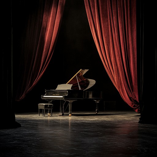 A captivating instrumental that blends sophisticated piano with the haunting ambiance of dark cabaret, evoking a sense of mystery and melancholy.