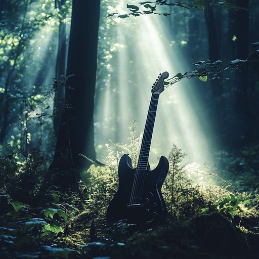 This instrumental track blends the intensity of hard rock guitar riffs with soothing ambient harmonies, creating a tranquil yet powerful soundscape that evokes a feeling of peaceful resilience