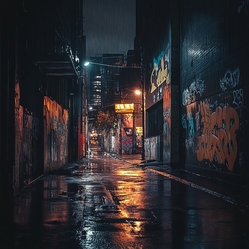 An intense and gritty urban soundtrack featuring a blend of distorted beats and driving rhythms. This piece captures the essence of street battles and underground clashes, making it perfect for scenes requiring a raw and combative atmosphere. The gripping bass and industrial undertones add an edge that keeps the listener on the edge of their seat.