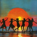 vivid rhythms ignite summer joy and festive dances