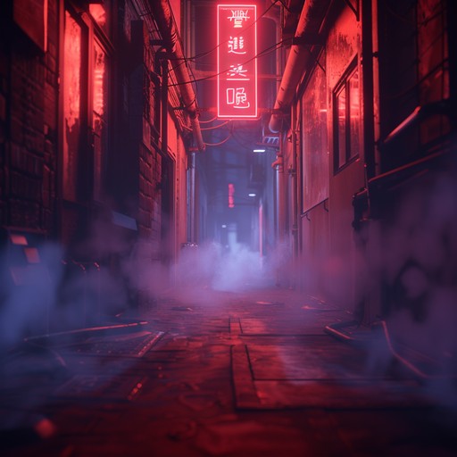 Dive into dark alleys of neon lit cities with sinister 1980s synths that create an eerie and unsettling retro soundscape, perfect for a night of mystery and suspense.