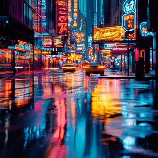 Feel the electrifying journey through an immersive neon cityscape, featuring driving basslines, luminous synths, and rhythmic beats. Perfect for capturing the energy of a high speed escapade.