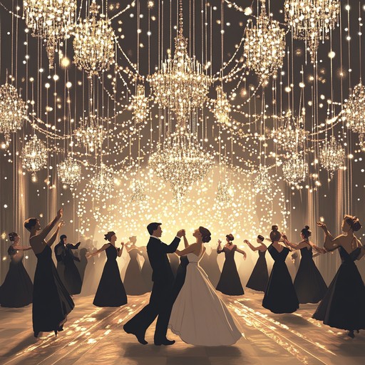 An uplifting, elegant waltz that celebrates the joy and triumph of victory. This piece carries the listener to a grand ballroom filled with joyous dancers under twinkling lights, embodying the spirit of success and celebration.