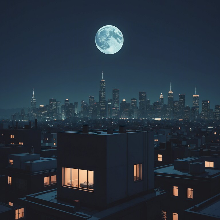 Imagine a cityscape late at night, illuminated by moonlight, where every soft echo and whisper adds to a tapestry of sound crafted to pull listeners into a serene yet slightly eerie state of mind.