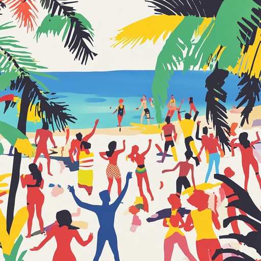 This track combines uplifting tropical vibes with energetic percussion and lively melodies. Inspired by the rich, colorful landscapes of the caribbean, the song creates an ecstatic atmosphere perfect for dance and celebration. Sun soaked steel drums and vibrant marimbas bring the island spirit, while pulsating rhythms and lively harmonies ensure a beach party vibe. Ideal for summer events, festive occasions, and sharing joyous moments.