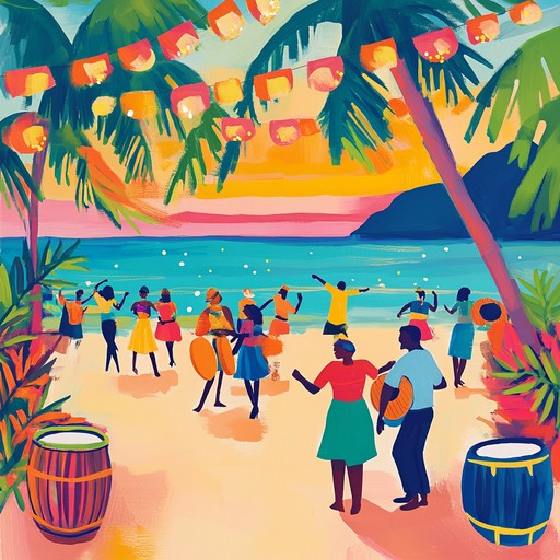 This high energy track features spirited steel drums driving infectious calypso rhythms. Filled with joyous sounds, it brings the festive atmosphere of caribbean parties to life. Perfect for scenes of beach parties and summer celebrations.