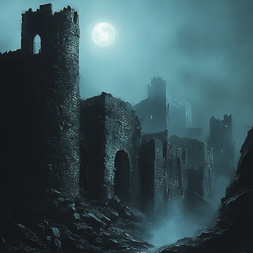 In a composition that evokes the feeling of walking through abandoned castles and overgrown ancient ruins, the haunting tones of a solo violin carry melancholic yet dramatic melodies. This piece blends the mystery of the past with the sensations of solitude and reflection, ideal for invoking a deep emotional and atmospheric experience.