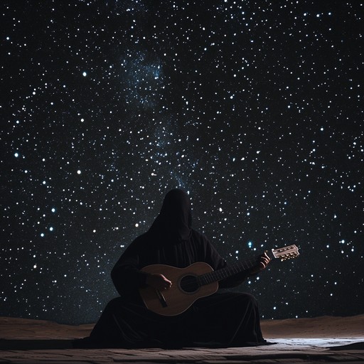 Dive into the depths of the night with slow, entrancing rhythms that echo through moonlit sands. Lush oud melodies intertwine with rich percussion, bringing ancient deserts to life, where every note tells a story of sensual allure and timeless beauty.