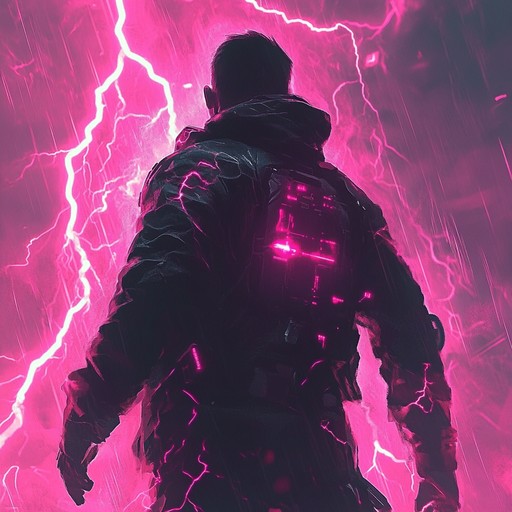 Dive into a cyberpunk world with this high energy, driving beat and futuristic synths that electrify the spirit of rebellion. This instrumental track is designed to empower listeners with a sense of strength and resolve, set in a neon lit dystopian landscape.