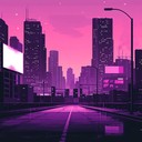 dark, pulsating beats with synths and cyberpunk edge