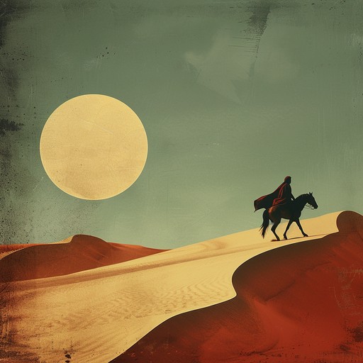 This gripping instrumental brings you into the heart of a thrilling chase across the deserted dunes, combining traditional middle eastern instruments like oud and ney with intricate, dynamic percussion patterns to create a suspenseful and powerful atmosphere that draws from ancient melodies and contemporary stylings.