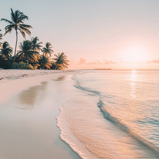 A calming calypso composition featuring the gentle rhythm of waves and the breezy rustling of palm fronds. Capturing the essence of a relaxing tropical getaway.