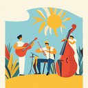 a joyful funk rock instrumental filled with energy and groove