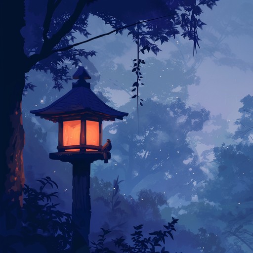 A gentle, soothing instrumental piece that evokes the warm, comforting glow of a lantern in the darkness. The delicate melodies and soft harmonies create a peaceful, intimate atmosphere, inviting the listener to relax and bask in the soft radiance.