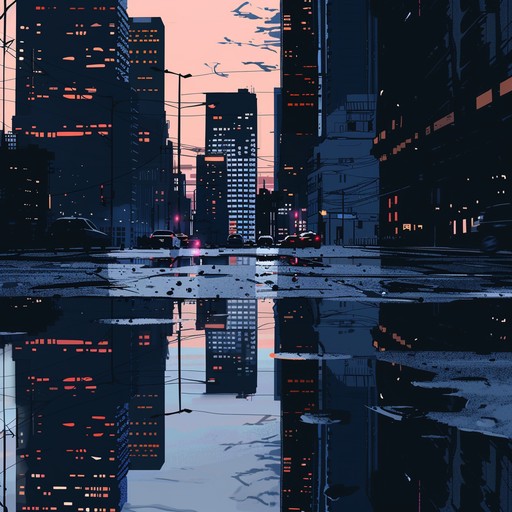 A soothing blend of ambient beats and reflective synth harmonies designed to evoke introspection and calm amidst the bustling cityscape. Ideal for those quiet moments in an urban setting.