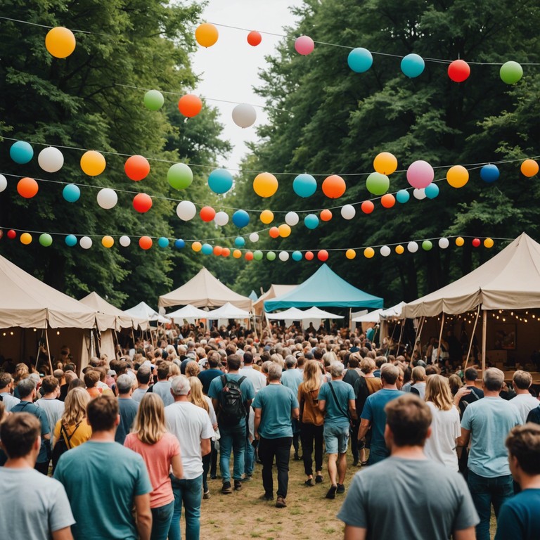 This instrumental track captures the essence of a victorious ride across vast, sunlit fields, with uplifting melodies that embody the spirit of rural life and communal triumphs. The song evokes the feeling of a festive parade through a small town, where every note celebrates local traditions and the joy of harvest.